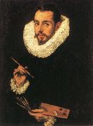 El Greco, Portrait of the Artist's Son,jorge Manuel Greco